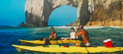 Mexico Los Cabos – Glass-bottom kayak and snorkel at the Arch 3h00