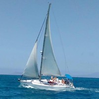 Spain Fuerteventura – Bavaria 38 sailing trip to Lobos 4h00
