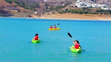 Spain Málaga La Viñuela – Single kayak 1h00