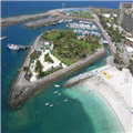 Vue aérienne du centre de plongée à Gran Canaria – Clicktodo.com | Vista aérea del centro de buceo en la costa canaria – Clic