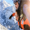 Tandem skydive Eiger panorama with Clicktodo in the Alps | アルプスでクリックトゥードのアイガータンデムジャンプ