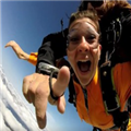 Joyful Swiss tandem skydive near Eiger with Clicktodo | आइगर स्विस टंडेम स्काइडाइव क्लिकटूडो के साथ